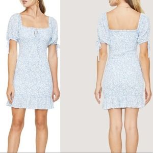 Lost + Wander Seaside Breeze floral Minidress Size Small